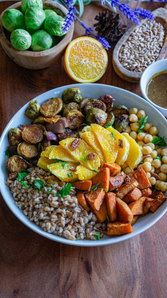 Weight Loss nourish bowl with Farro
