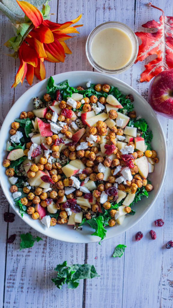 Fall Inspired Kale Salad