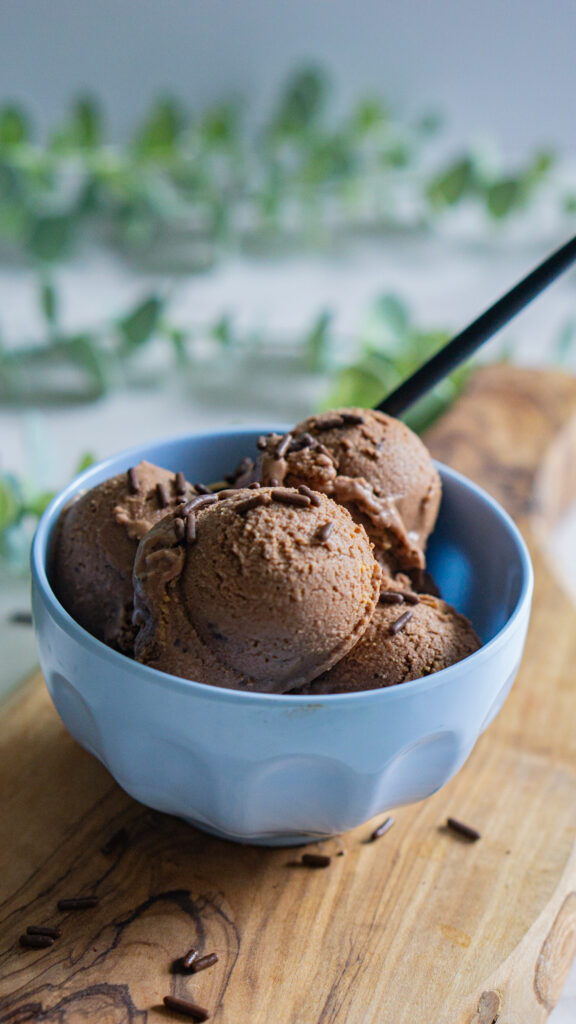 Chocolate Peanut Butter Ice-cream