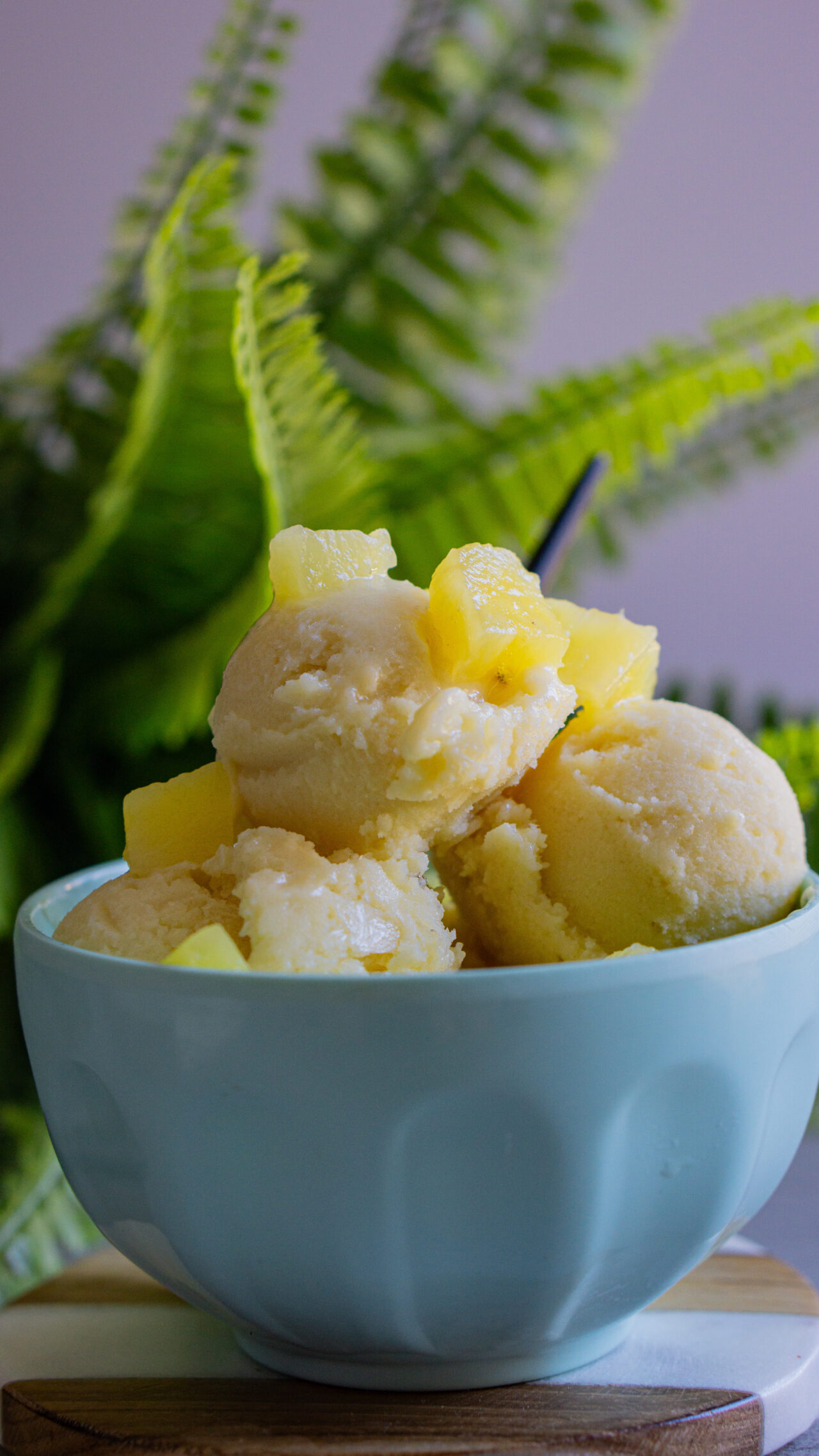 Low Calorie Pine-apple Ice-cream
