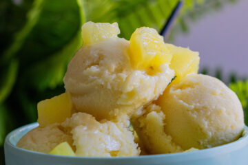 pineapple ice-cream