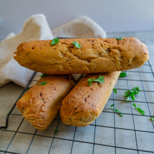 Seitan Hot Dogs with Tofu & Lupini Beans