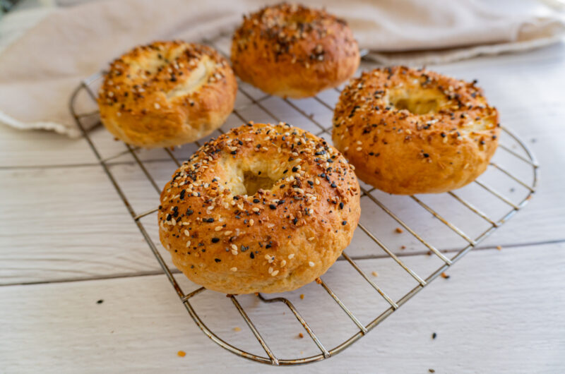 Silken Tofu Bagels (Soft, Fluffy & Easy)